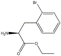 2-bromo-L-Phenylalanine, ethyl ester Struktur