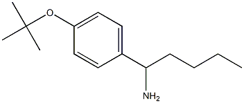 1-[4-(TERT-BUTOXY)PHENYL]PENTYLAMINE Struktur