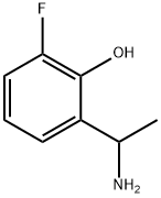 2-(1-AMINOETHYL)-6-FLUOROPHENOL Struktur