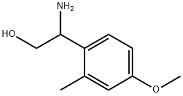 2-AMINO-2-(4-METHOXY-2-METHYLPHENYL)ETHAN-1-OL Struktur