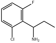 1-(2-CHLORO-6-FLUOROPHENYL)PROPAN-1-AMINE Struktur