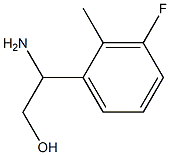 2-AMINO-2-(3-FLUORO-2-METHYLPHENYL)ETHAN-1-OL Struktur