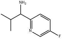 1-(5-fluoropyridin-2-yl)-2-methylpropan-1-amine Struktur