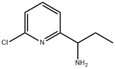 1-(6-chloropyridin-2-yl)propan-1-amine Struktur