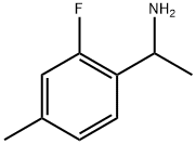 1-(2-FLUORO-4-METHYL-PHENYL)-ETHYLAMINE Struktur