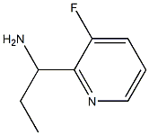 1-(3-fluoropyridin-2-yl)propan-1-amine Struktur