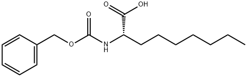 N-Cbz-S-2-amino-Nonanoic acid Struktur