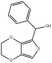 (2,3-DIHYDROTHIENO[3,4-B][1,4]DIOXIN-5-YL)(PHENYL)METHANOL Struktur