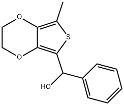 (7-METHYL-2,3-DIHYDROTHIENO[3,4-B][1,4]DIOXIN-5-YL)(PHENYL)METHANOL Struktur