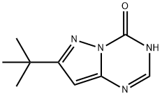 7-TERT-BUTYLPYRAZOLO[1,5-A][1,3,5]TRIAZIN-4(3H)-ONE Struktur