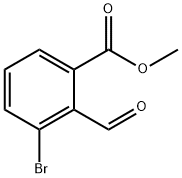 methyl 3-bromo-2-formylbenzoate Struktur