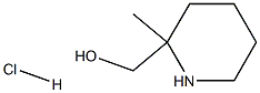 (2-methyl-2-piperidinyl)methanol hydrochloride Struktur