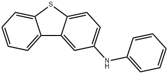 Dibenzothiophen-2-yl-phenyl-amine Struktur