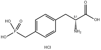 D-4-phosphonomethyl-Phenylalanine hydrochloride Struktur