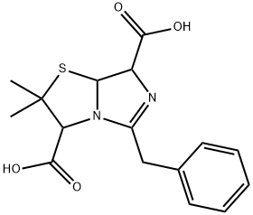 Benzylpenillic acid Struktur