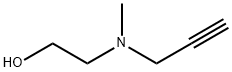 Ethanol,2-(methyl-2-propyn-1-ylamino)- Struktur