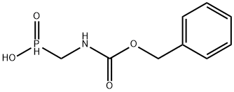 Carbamic acid, [(hydroxyphosphinyl)methyl]-, phenylmethyl ester Struktur