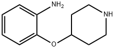 2-(Piperidin-4-yloxy)benzenamine Struktur