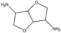 HEXAHYDRO-FURO[3,2-B]FURAN-3,6-DIAMINE Struktur