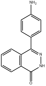 4-(4-aminophenyl)1-(2H)-phthalazinone Struktur