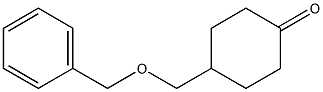 Cyclohexanone, 4-[(phenylmethoxy)methyl]- Struktur