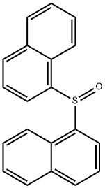 Naphthalene, 1,1'-sulfinylbis- Struktur