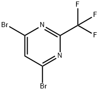 4,6-Dibromo-2-trifluoromethyl-pyrimidine Struktur