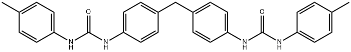 Urea, N,N''-(methylenedi-4,1-phenylene)bis[N'-(4-methylphenyl)- Struktur