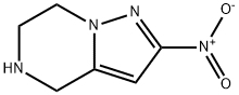 2-NITRO-4,5,6,7-TETRAHYDROPYRAZOLO[1,5-A]PYRAZINE Struktur