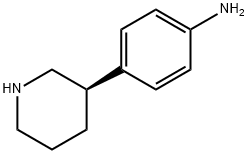 (R)-4-(piperidin-3-yl)aniline Struktur