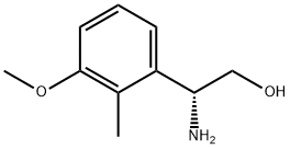 (2R)-2-AMINO-2-(3-METHOXY-2-METHYLPHENYL)ETHAN-1-OL Struktur