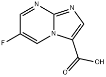 6-Fluoroimidazo[1,2-a]pyrimidine-3-carboxylic acid Struktur