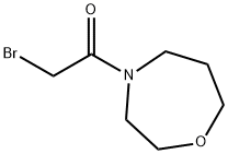 2-Bromo-1-[1,4]oxazepan-4-yl-ethanone Struktur