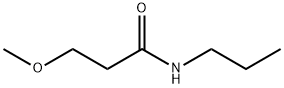 3-METHOXY-N-PROPYL-PROPIONAMIDE Struktur