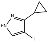 5-Cyclopropyl-4-iodo-1H-pyrazole Struktur