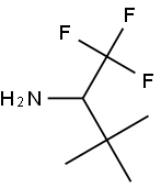 1,1,1-trifluoro-3,3-dimethylbutan-2-amine Struktur