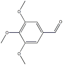 3,4,5-tri(methoxy)benzaldehyde Struktur