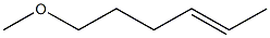 2-Hexene, 6-methoxy-, (2E)- Struktur