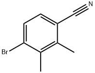 4-BROMO-2,3-DIMETHYLBENZONITRILE Struktur