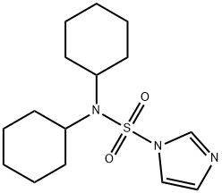 N,N-DICYCLOHEXYL-1H-IMIDAZOLE-1-SULFONAMIDE Struktur