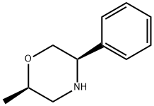 (2R,5R)-2-METHYL-5-PHENYLMORPHOLINE Struktur