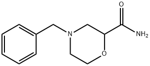 2-Morpholinecarboxamide, 4-(phenylmethyl)- Struktur