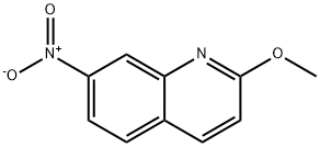 2-Methoxy-7-nitroquinoline Struktur