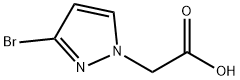 (3-Bromo-pyrazol-1-yl)-acetic acid Struktur