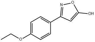 3-(4-ethoxyphenyl)-1,2-oxazol-5-ol Struktur