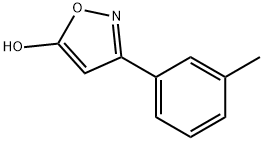 3-(3-methylphenyl)-1,2-oxazol-5-ol Struktur