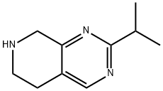 2-(propan-2-yl)-5H,6H,7H,8H-pyrido[3,4-d]pyrimidine Struktur