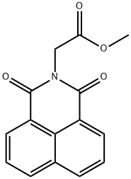 methyl 2-(1,3-dioxo-1H-benzo[de]isoquinolin-2(3H)-yl)acetate Struktur