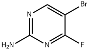 5-BROMO-4-FLUOROPYRIMIDIN-2-AMINE Struktur