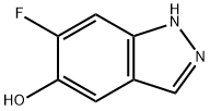 6-fluoro-1H-indazol-5-ol Struktur